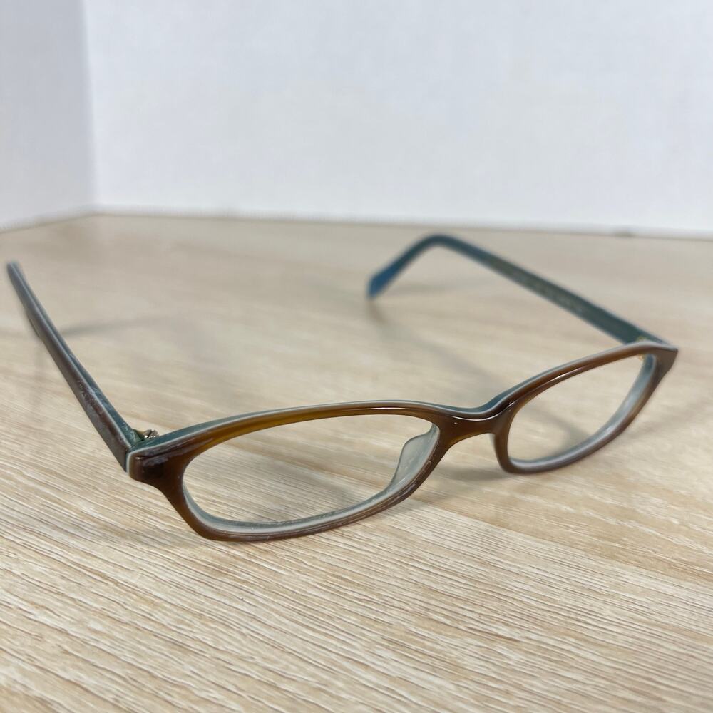 Oliver Peoples OV5164 1100 Alix Eyeglasses Brown Blue PARTS ONLY 49-16-140